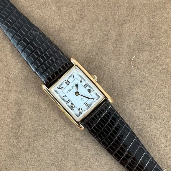 Tourneau Swiss Designed Watch Swiss Movement Gold Plated Bezel - Picture 5 of 8